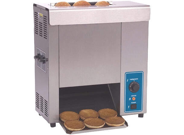 Brødvarmer/Karamelliseringsmaskin For hamburgerbrød